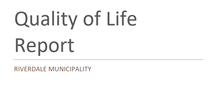 Quality of Life Survey Report